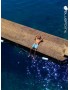 Ανδρικό Μαγιό Βερμούδα  Bluepoint 24018009-09 με all over print, ΤΥΡΚΟΥΑΖ